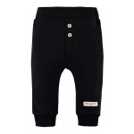 Black leggings with buttons
