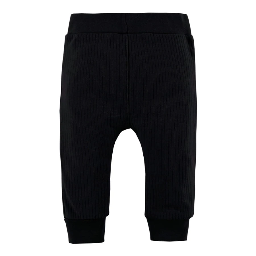 Black leggings with buttons