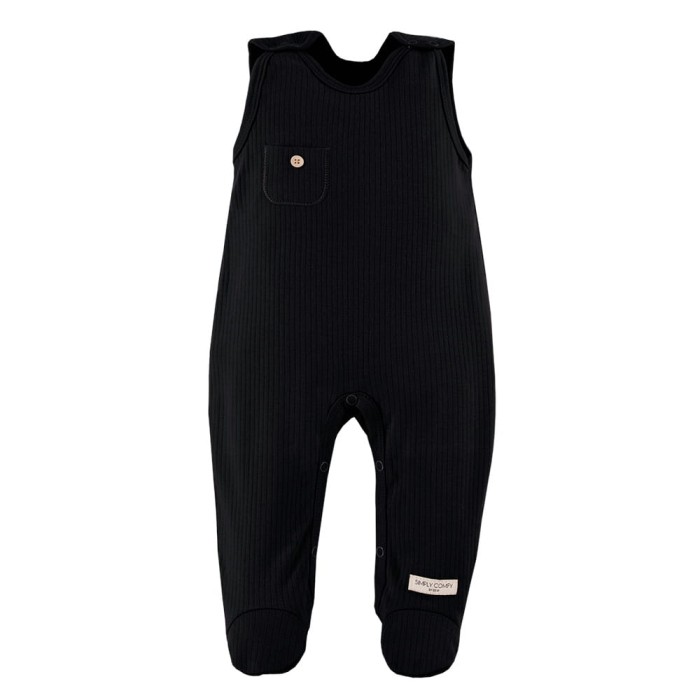Baby black rompers