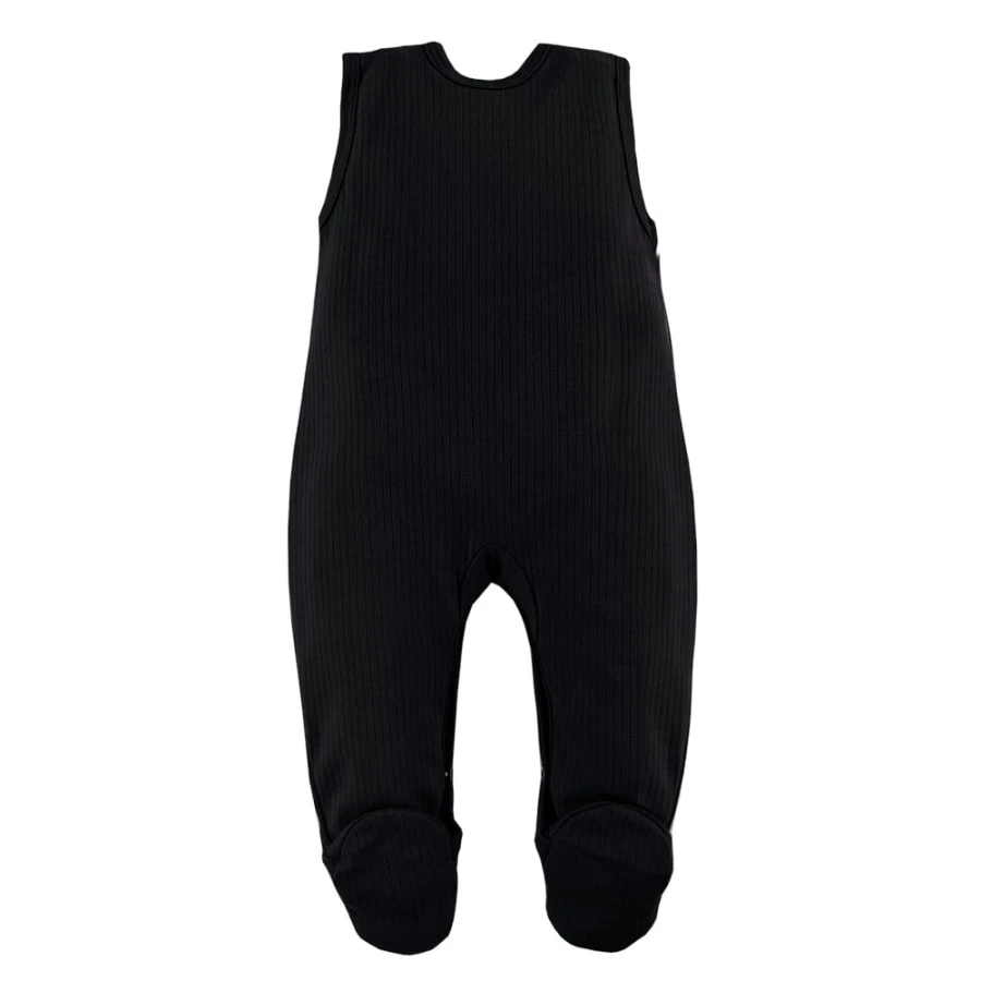 Baby black rompers