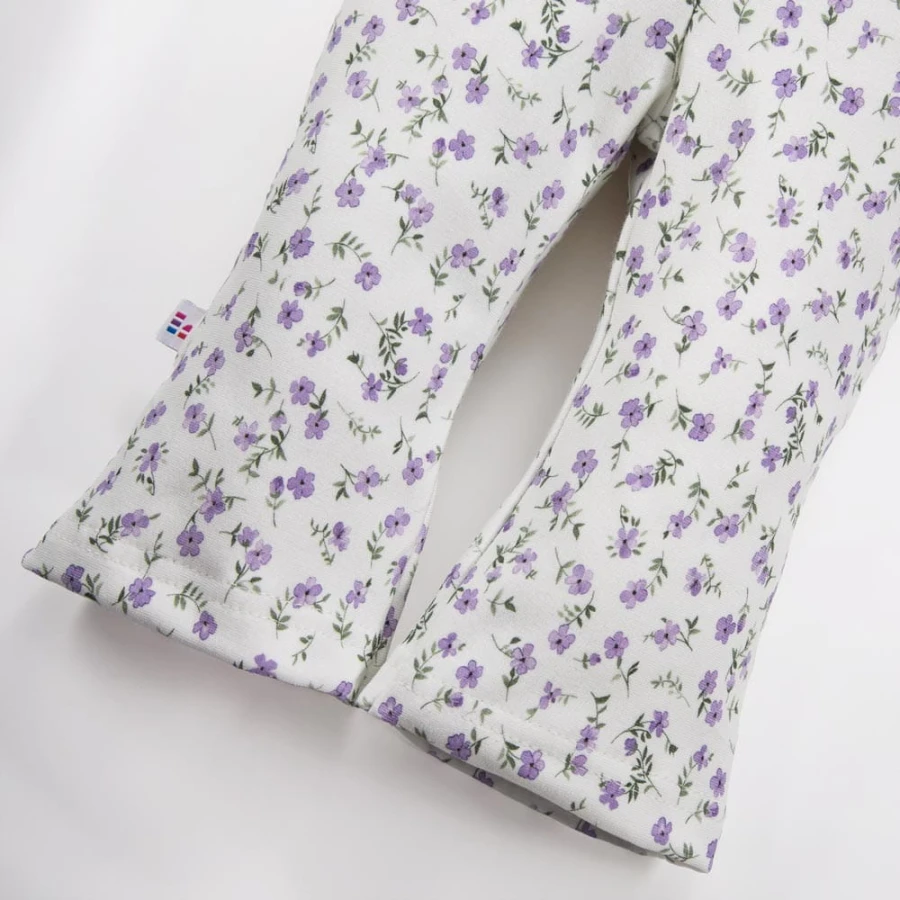 Girls' set – sweatshirt and flared leggings