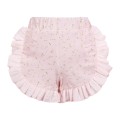 Girls' set – top with butterfly sleeve and shorts