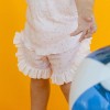 Girls' set – top with butterfly sleeve and shorts