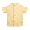 Yellow muslin boys' set