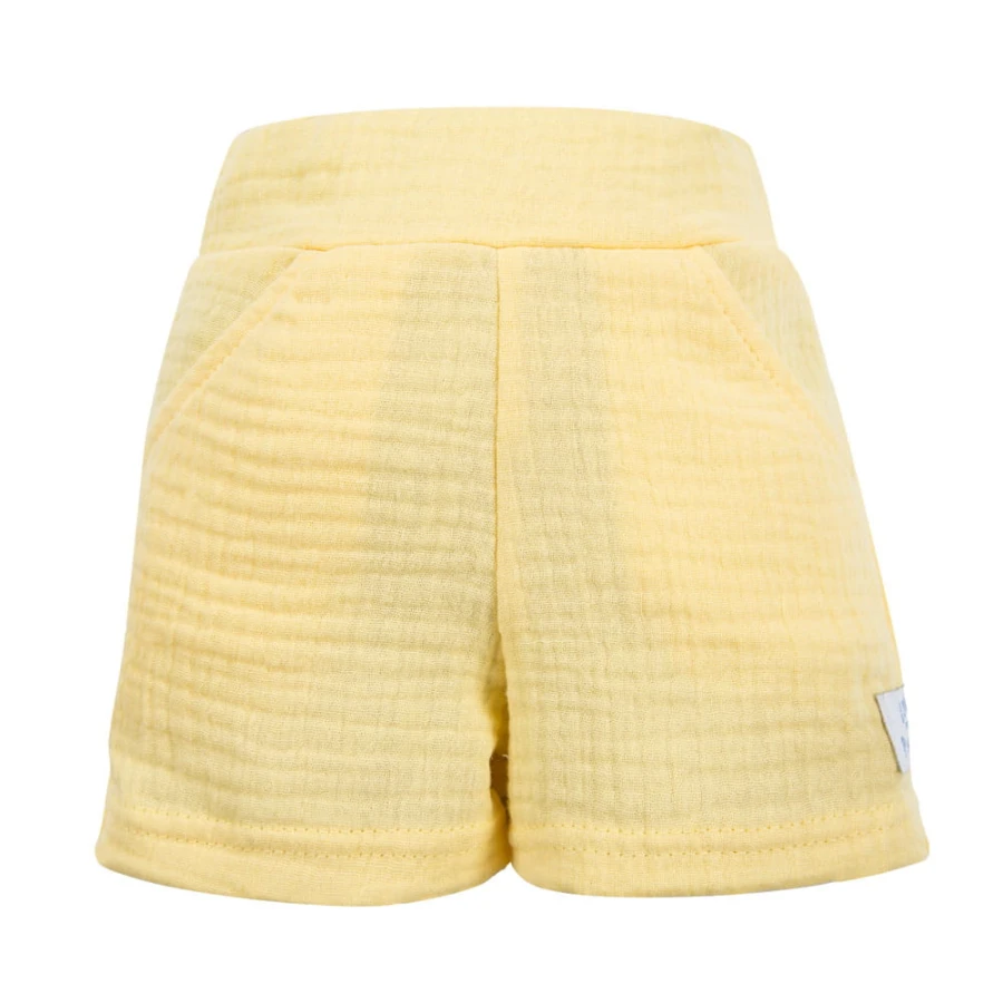 Yellow muslin boys' set