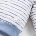 Boys' blue striped set