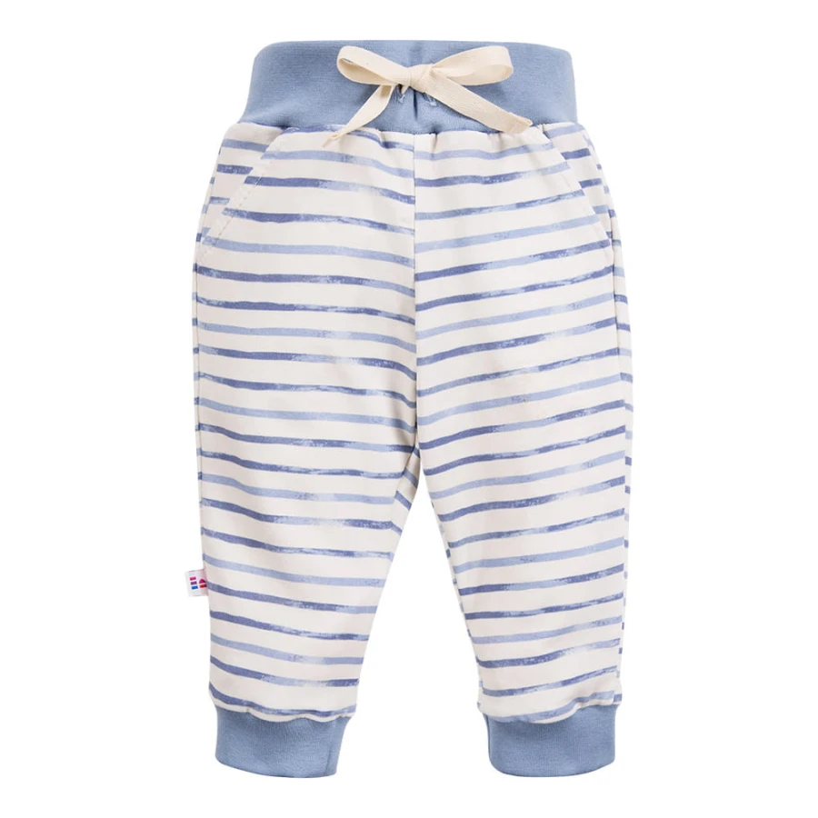Boys' blue striped set