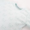 2-pack baby bodysuits blue and mint with bears