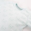 2-pack dětská body modré a mátové s medvídky
