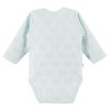 2-pack baby bodysuits blue and mint with bears