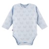 2-pack baby bodysuits blue and mint with bears