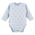 2-pack baby bodysuits blue and mint with bears