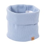 Komin dziecięcy w prążek jasnoniebieski