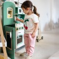 Girls’ ecru T-shirt with cherry print