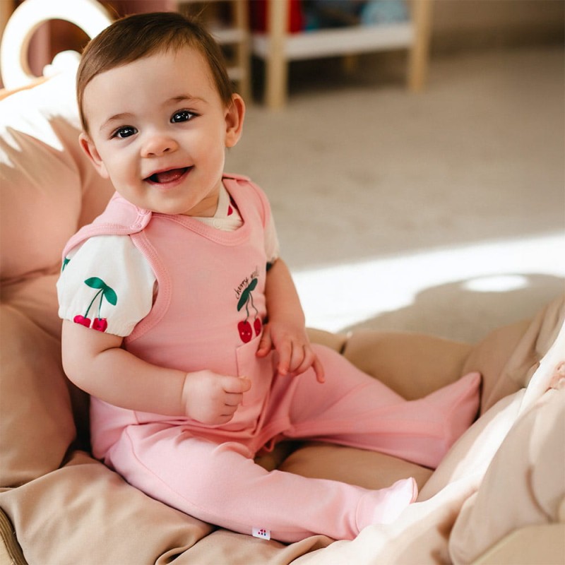 Dupačky pro kojence růžové