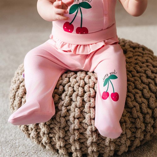 Dětské polodupačky růžové