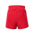 Dětské červené kraťasy s jablkem