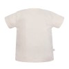 Girls’ ecru T-shirt with cherry print