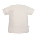 Girls’ ecru T-shirt with cherry print