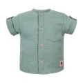 Boy mušelínová košile zelená