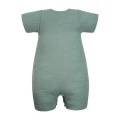 Dětský mušelínový romper zelený