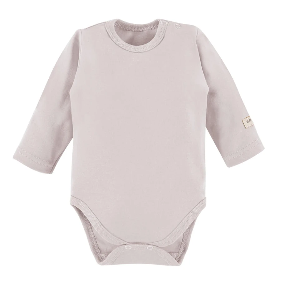 Dětské body jednobarevné béžové