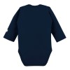 Baby bodysuit plain navy