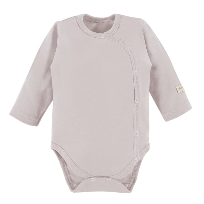 Rozepínací body pro miminka, hladké béžové