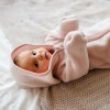 Pink merino kids jumpsuit