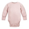 Růžové zavinovací body z merino vlny