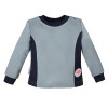 Baby boy set blue sweatshirt and navy pants