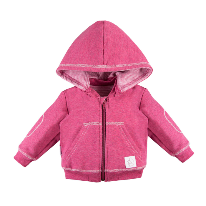 Pink kids tracksuit set
