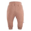 Beige polka dot sweatpants
