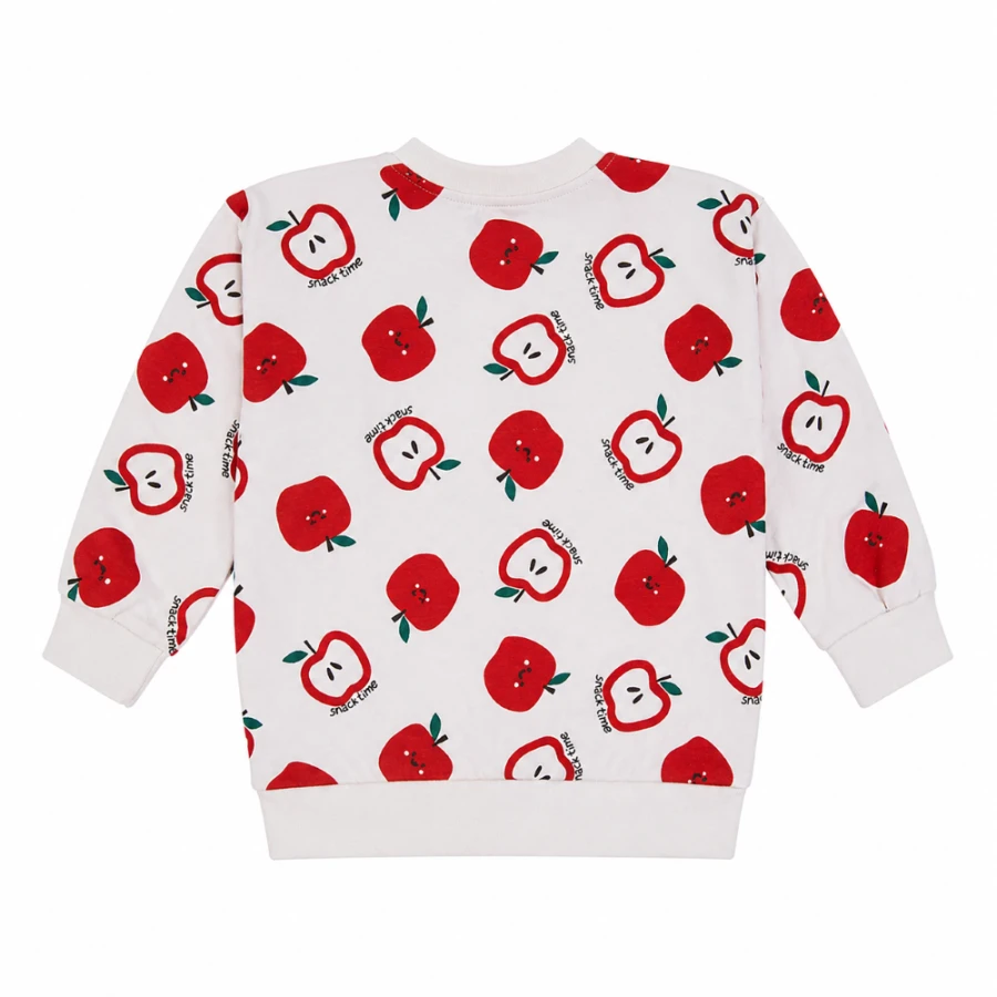 Kids' ecru sweatshirt