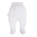 Baby set: bodysuit, sleepsuit and footed pants in ecru