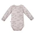 2-pack blue and cloud print bodysuits