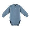 2-pack blue and cloud print bodysuits