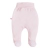 Pink baby set with bodysuit, sleepsuit, footed pants and hats