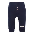 Baby ribbed bodysuit and leggings set in navy