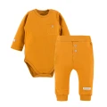 Honey ribbed baby bodysuit and leggings set
