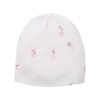 Baby set: bodysuit, footed pants, hat and floral cream sleepsuit