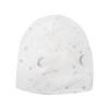 Baby set: bodysuit, footed pants, hat and ecru sleepsuit with stars