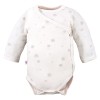 Baby set: bodysuit, footed pants, hat and ecru sleepsuit with teddy bears