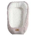 Baby nest beige with teddy bears 90x50 cm