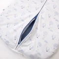 Baby sleeping bag white with balloons 0,5 TOG