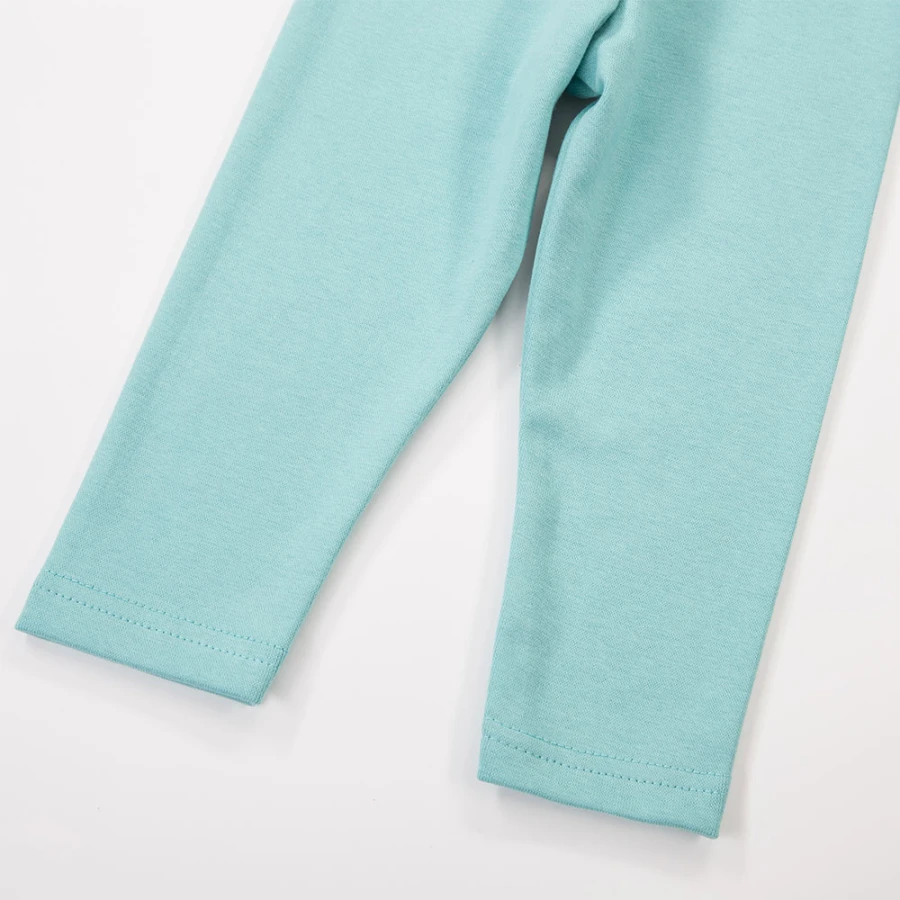 Turquoise kids leggings
