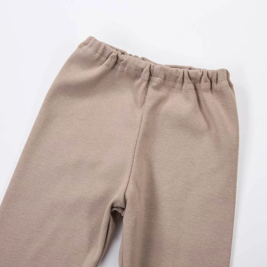 Dark beige kids leggings