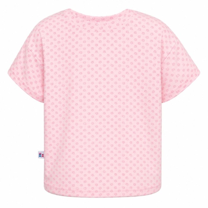 Children’s pink floral T-shirt