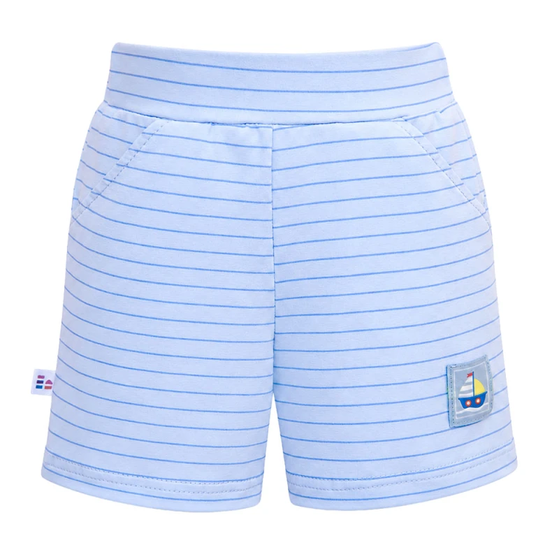 Children’s blue striped shorts
