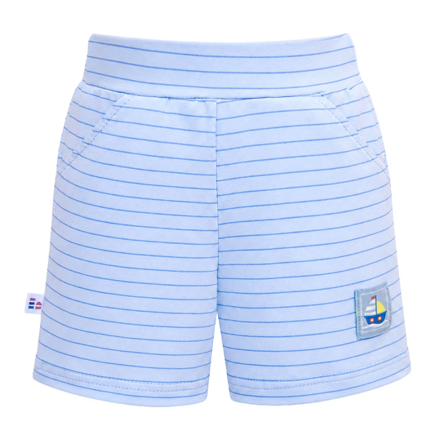 Children’s blue striped shorts